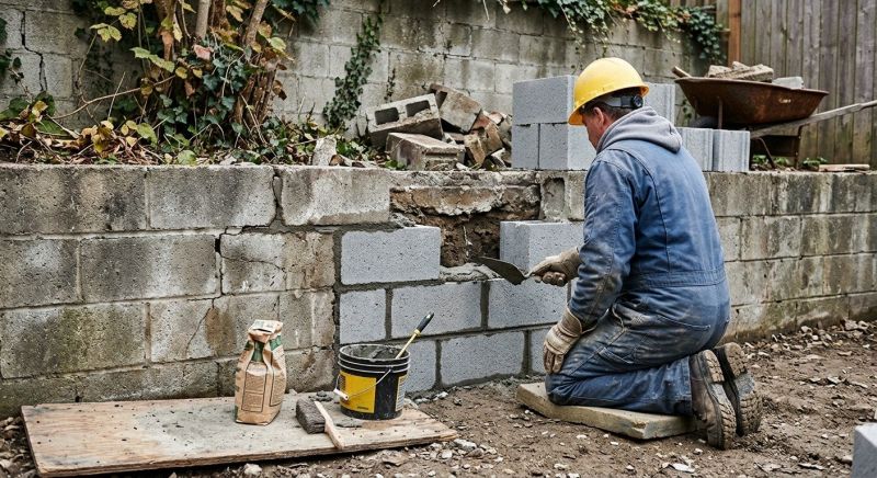 Block Wall Repair in Eustis, FL