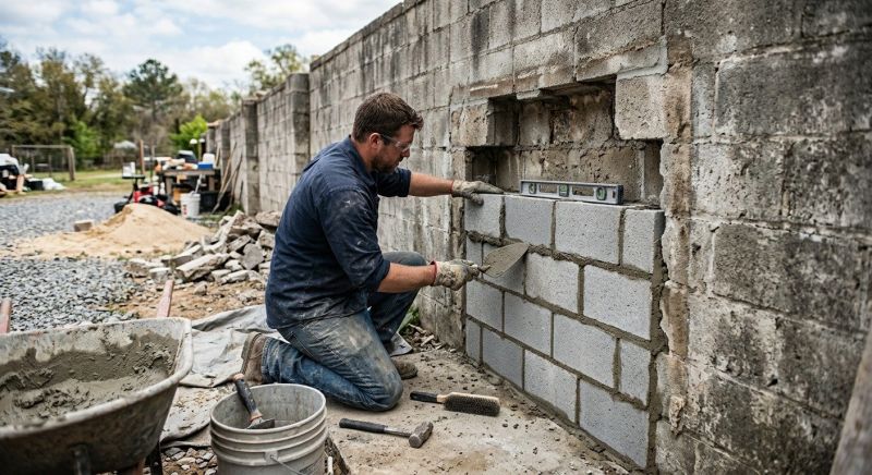 Block Work Repair in Clermont, FL