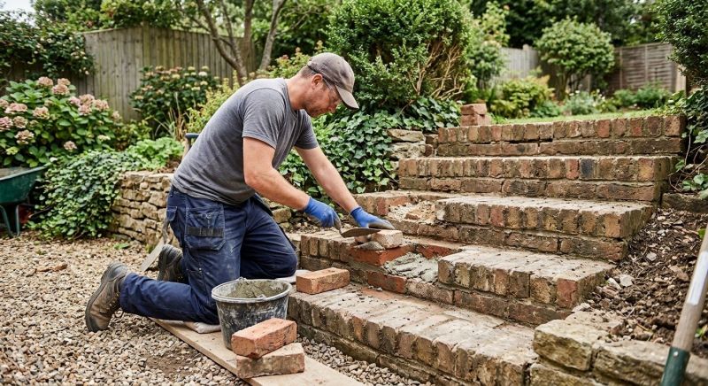 Brick Stairs Repair in Bushnell, FL