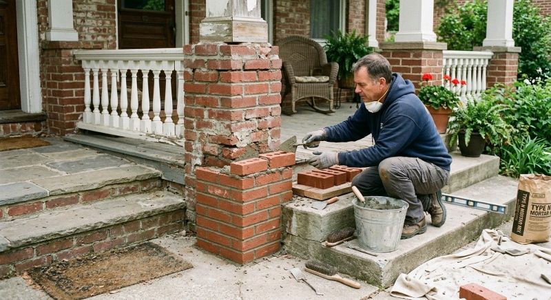 Brick Stairs Repair in Fruitland Park, FL
