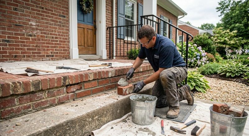 Brick Stairs Repair in Clermont, FL