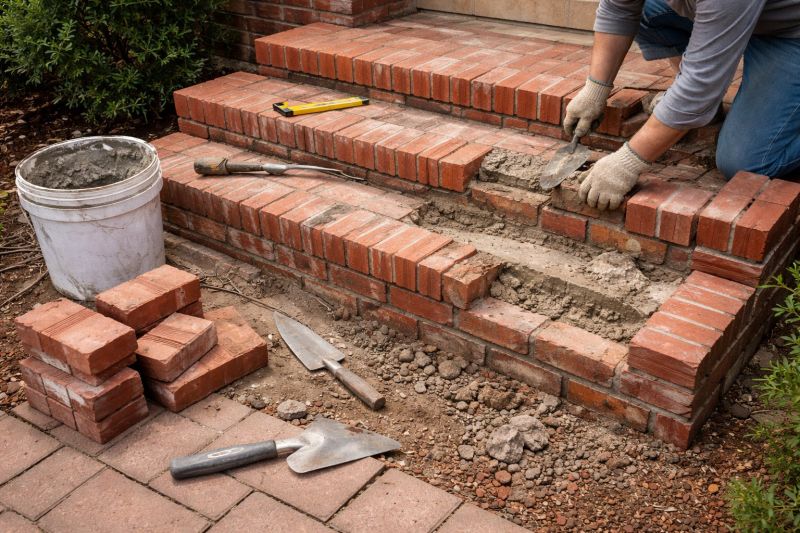 Brick Stairs Repair in Mount Dora, FL