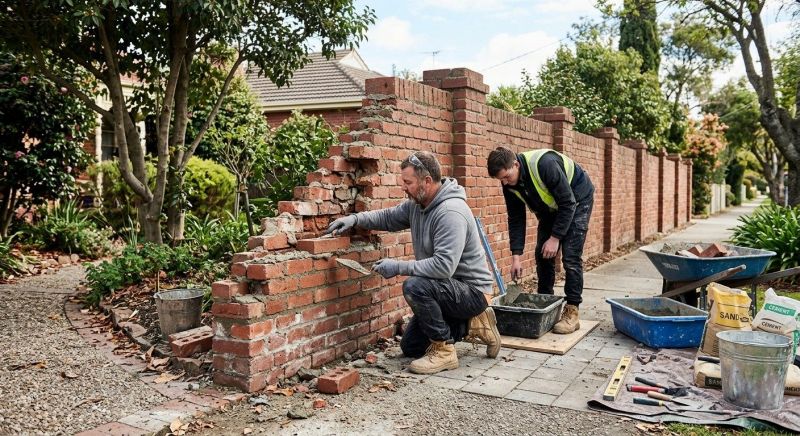 Brick Wall Repair in Howey In The Hills, FL