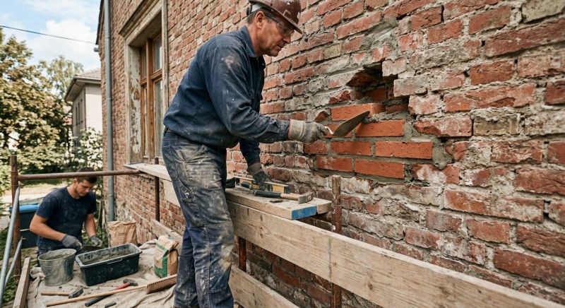 Brick Wall Repair in Mount Dora, FL
