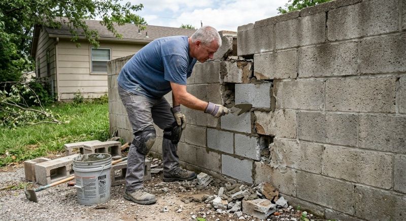 Concrete Block Repair in Fruitland Park, FL