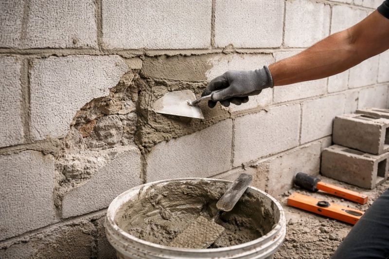 Concrete Block Repair in Howey In The Hills, FL