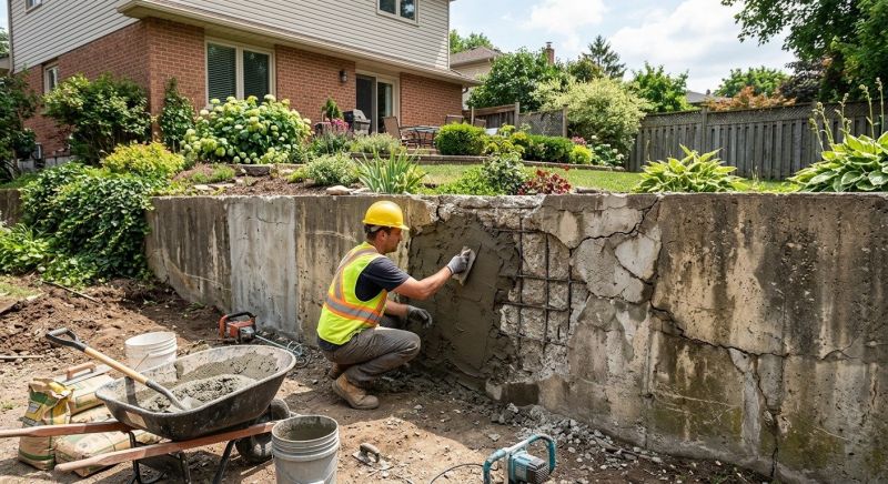 Retaining Wall Repair in Groveland, FL