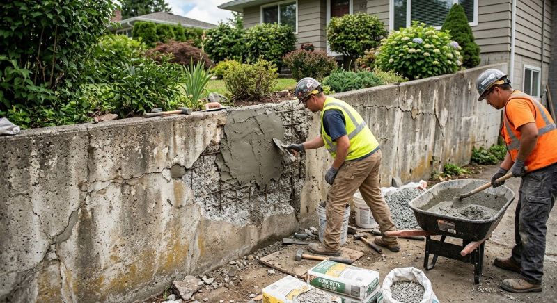 Retaining Wall Repair in Lake County, FL