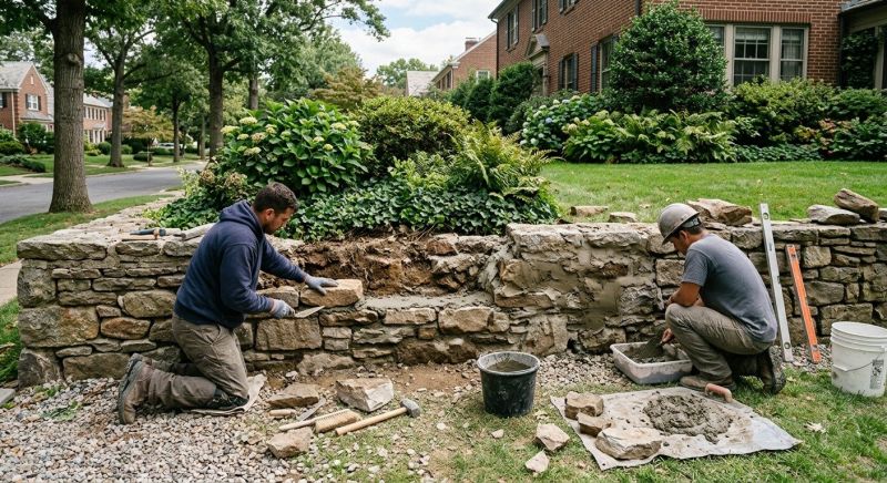 Retaining Wall Repair in Mount Dora, FL