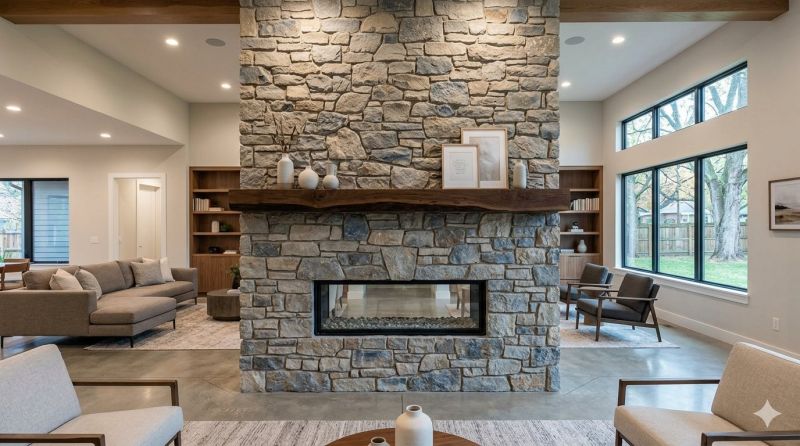 Stone Chimney Installation in Mount Dora, FL