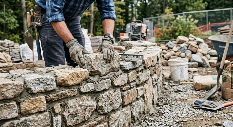 Stonework Installation in Mascotte, FL